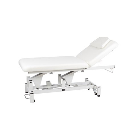 Table de massage Electrique 1 moteur - Blanche - Weelko