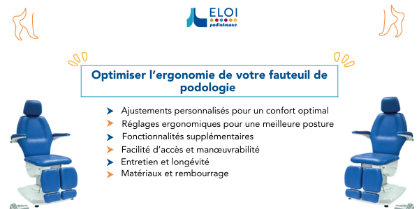 Optimiser l'ergonomie de votre fauteuil de podologie