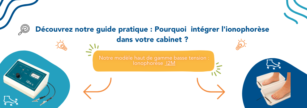 Ionophorèse en podologie : traitement avancé de l'hyperhidrose plantaire